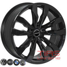 Zorat Wheels BK5333 8.5x20 5x112 ET33 DIA66.6 Black