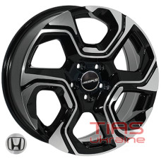 Zorat Wheels BK5389 7x18 5x114.3 ET45 DIA64.1 BP
