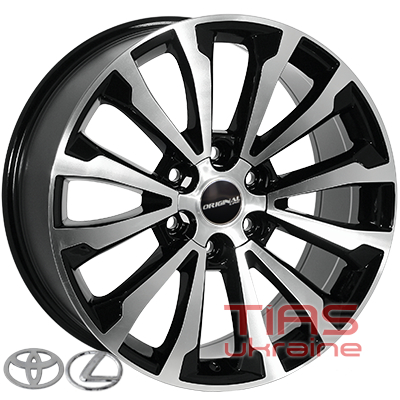 Zorat Wheels BK5391 8.5x20 6x139.7 ET30 DIA106.2 BP