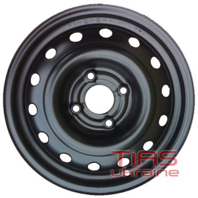 Кременчуг 248 Nissan Tiida 5.5x15 4x114.3 ET40 DIA67 Black