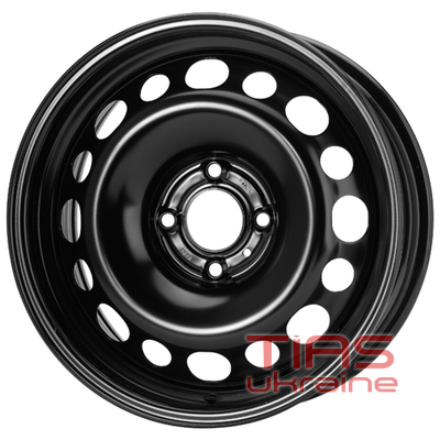 ALST (KFZ) 9493 Citroen 6x16 4x108 ET23 DIA65.1 Black