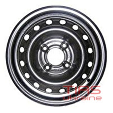 Skov Chevrolet Aveo 6x15 4x100 ET48 DIA56.6 Black