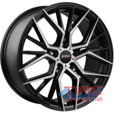 Disla Crystal 7x16 5x112 ET40 DIA66.6 Black